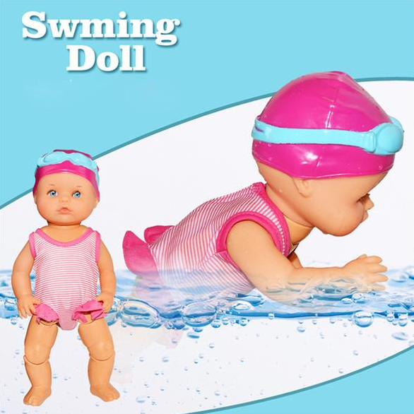 Christmas promotion- Waterproof Swimming Doll