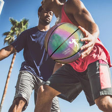 將圖片載入圖庫檢視器 Holographic Glowing Reflective Basketball
