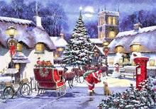 將圖片載入圖庫檢視器 Christmas Village Diamond Painting Art Kit Create Love Share 
